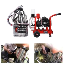 Melasty 25L Single Bucket Milking Machine 6 to 15 Cows/Hr